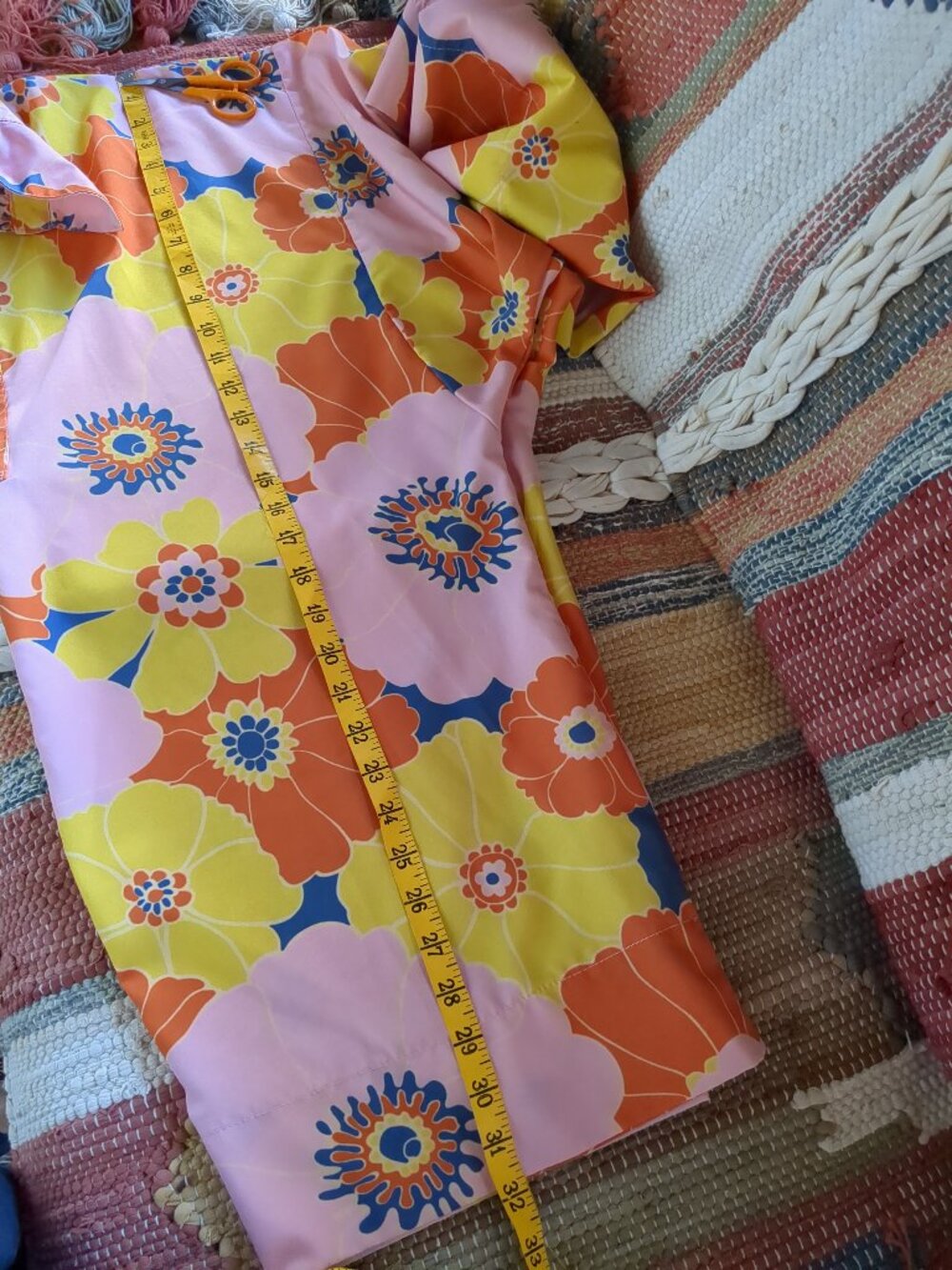 Vintage Oversized Pullover Tunic Dress Cover Up - Picture 14 of 16